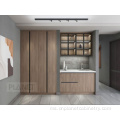 Kabinet Dapur MDF Pulau Modern Modern Modern